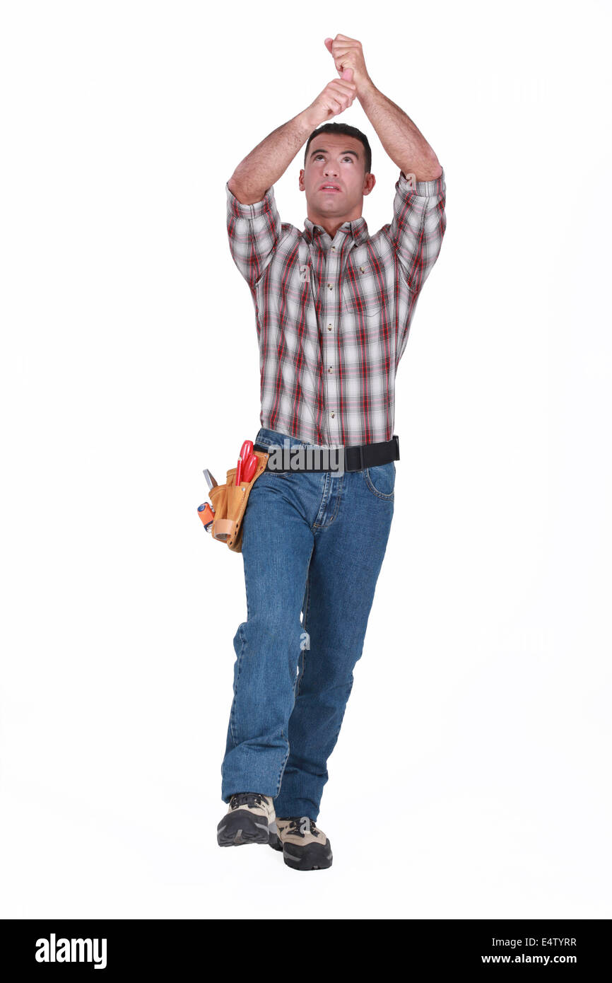 Person pulling rope hi-res stock photography and images - Alamy