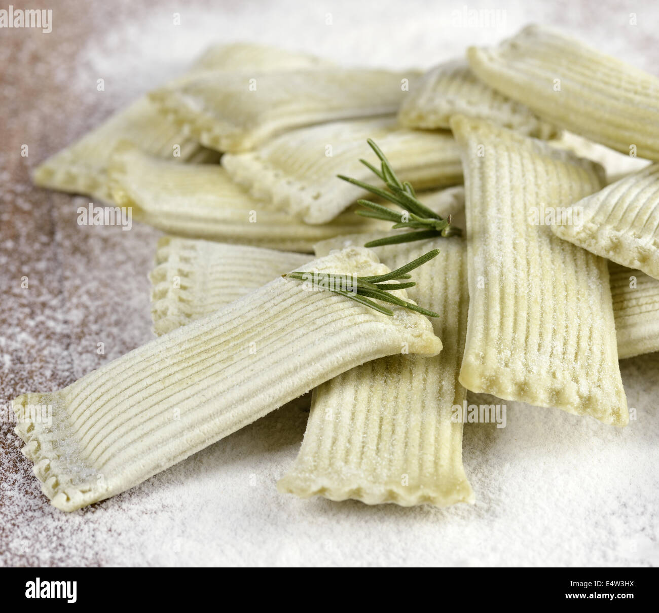 Italian Stuffed Pasta Stock Photo Alamy