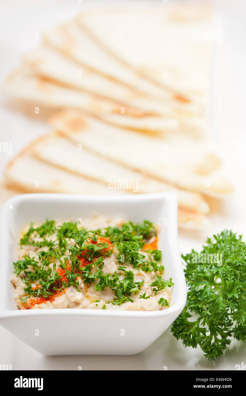 moutabal baba ghanoush eggplant dip Stock Photo Alamy