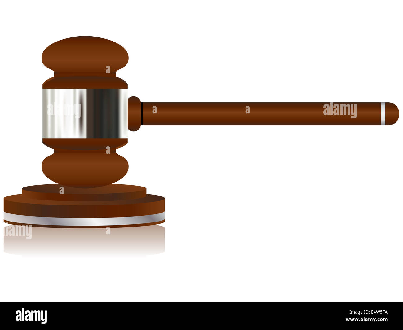 Wooden Justice Gavel Stock Photo Alamy