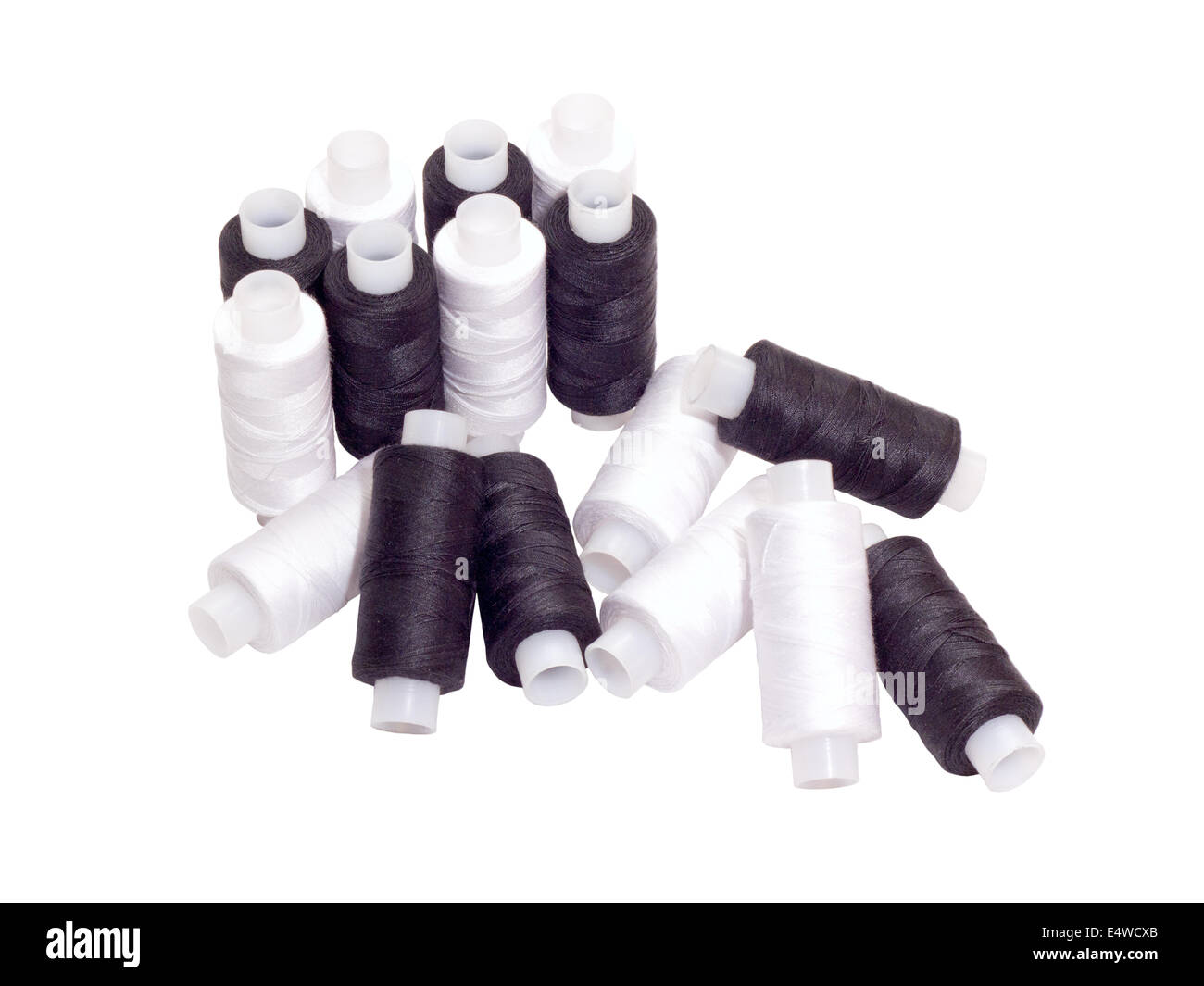black and white thread Stock Photo Alamy