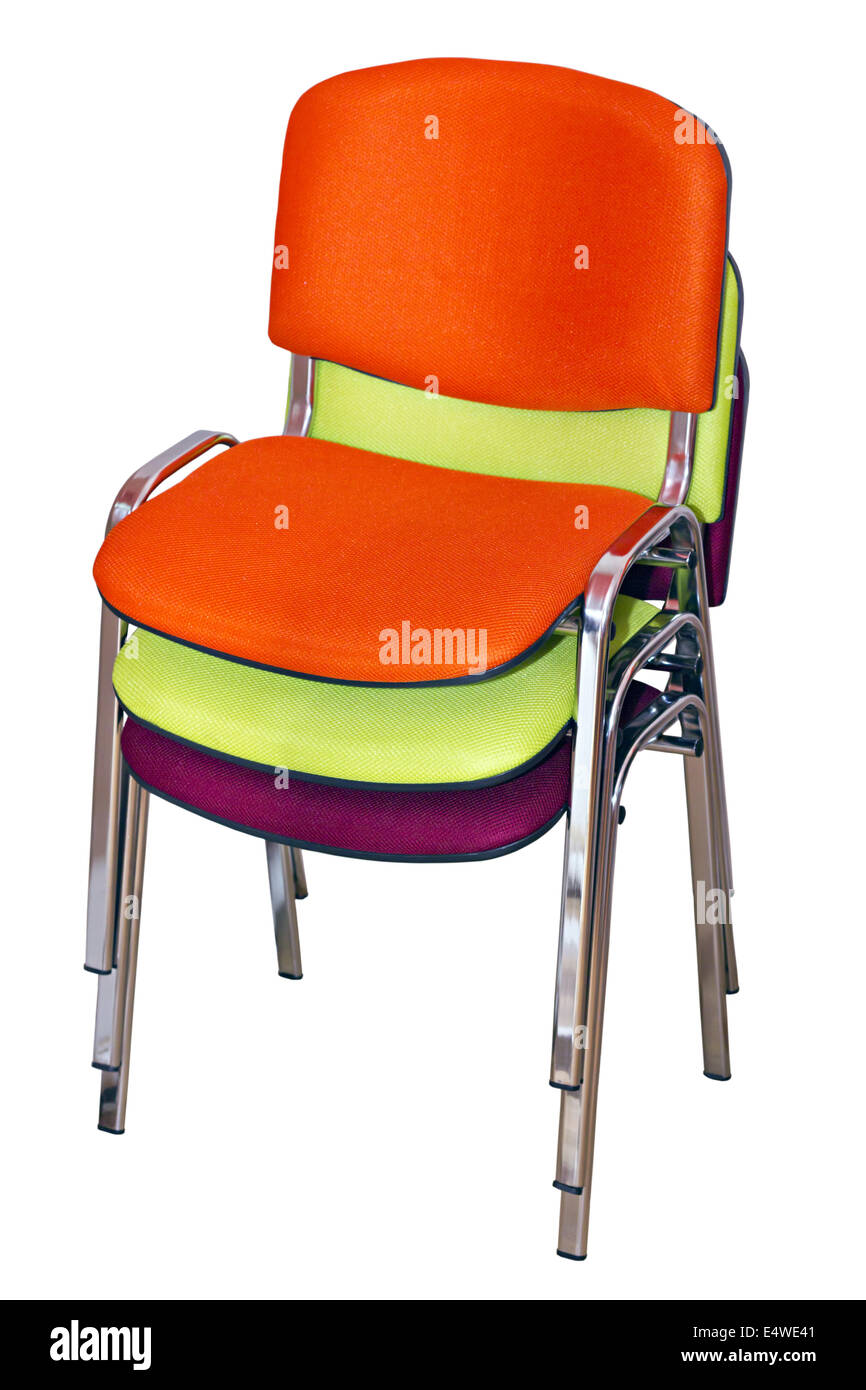 three chairs for the visitors Stock Photo Alamy