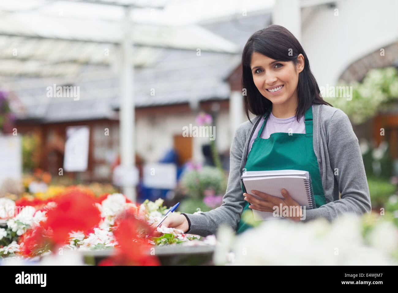 Garden centre employee hi-res stock photography and images - Alamy