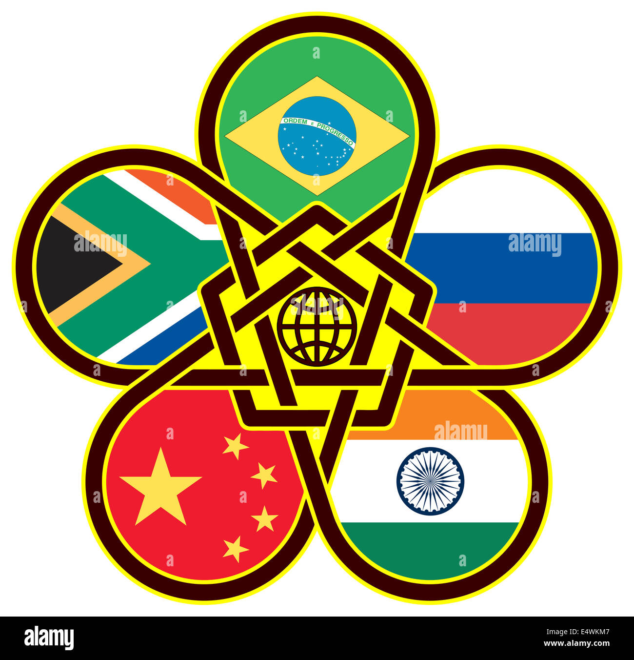 Brics symbol hi-res stock photography and images - Alamy
