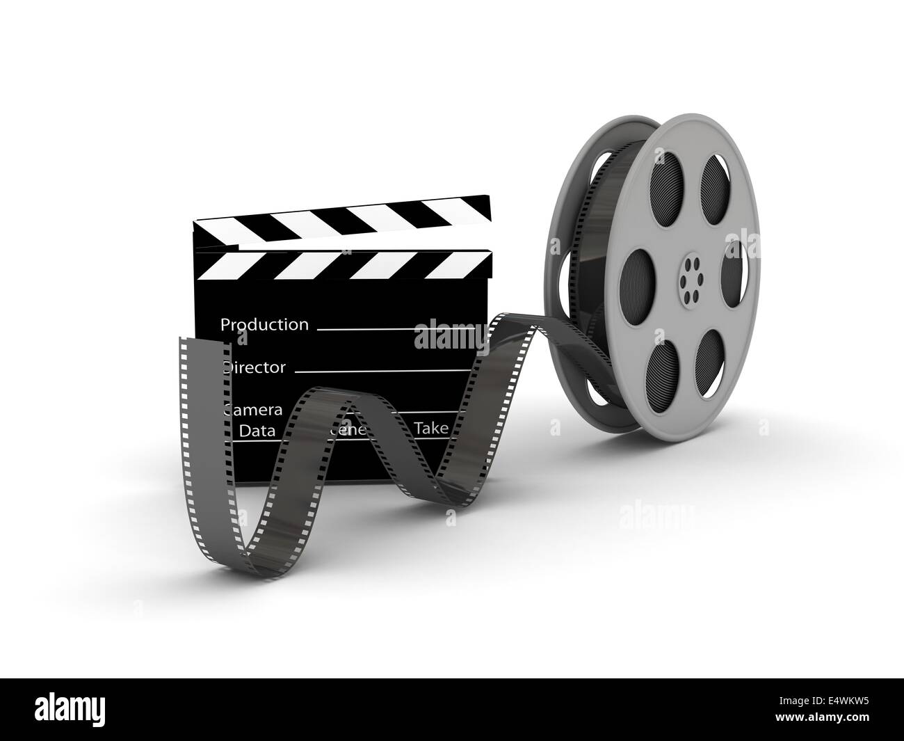 Movie reel stacked hi-res stock photography and images - Alamy
