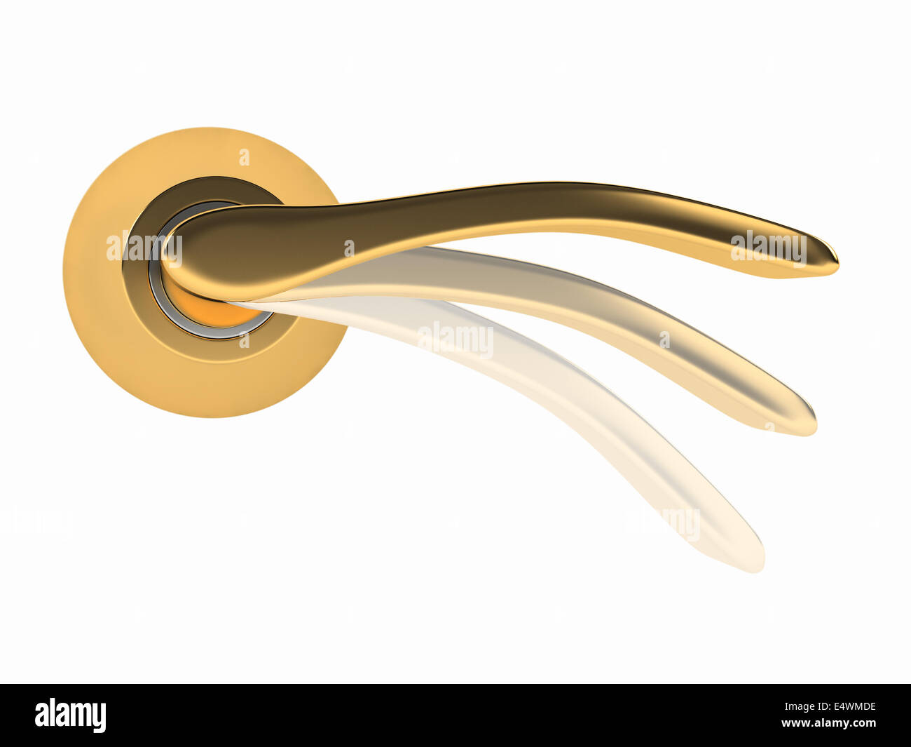 Office door handle Cut Out Stock Images & Pictures - Alamy