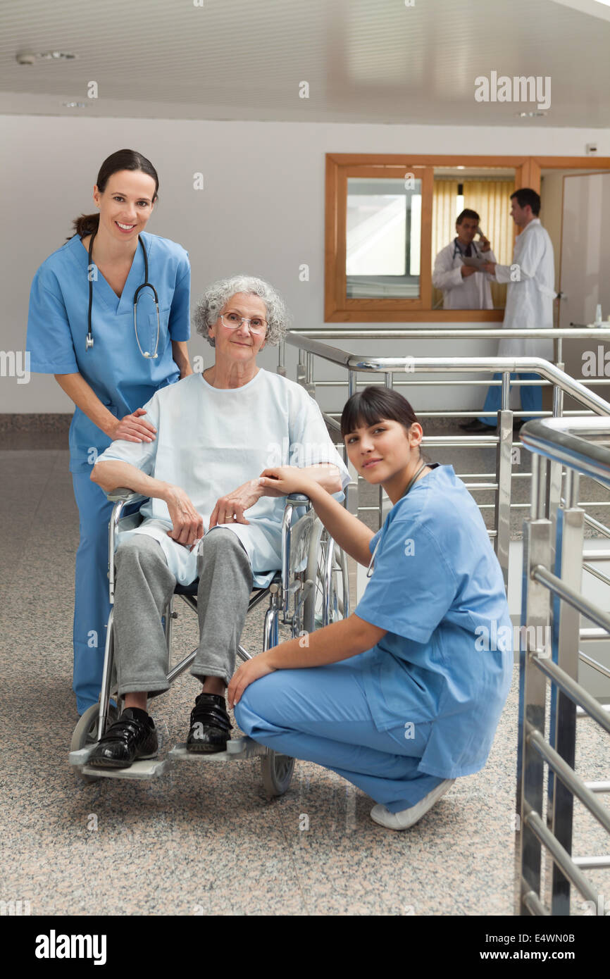 Old woman in wheelchair hi-res stock photography and images - Alamy
