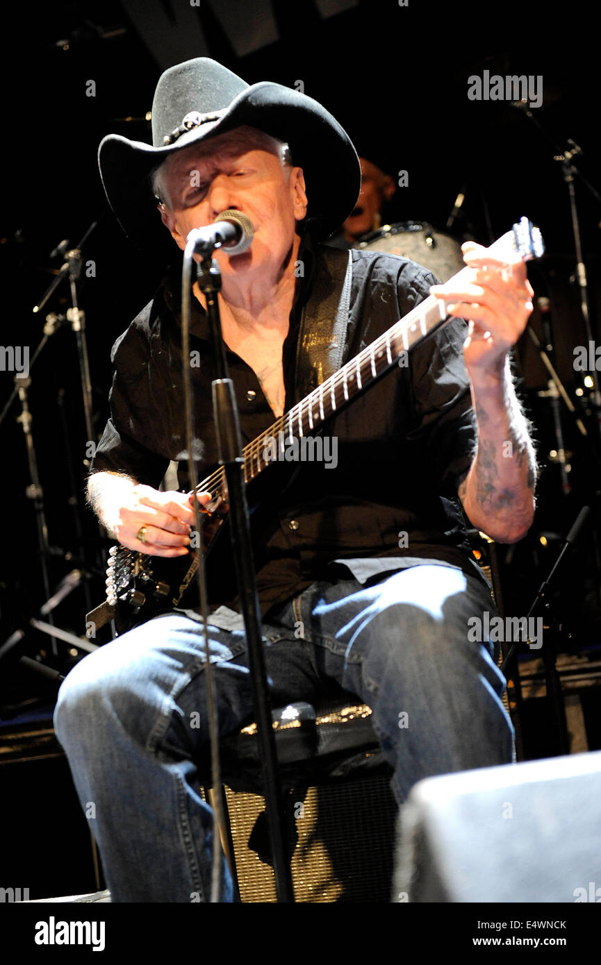 American blues legend, Johnny Winter performing live at the Hamburger Fabrik in Hamburg, Germany. On May 5, 2011/picture alliance Stock Photo