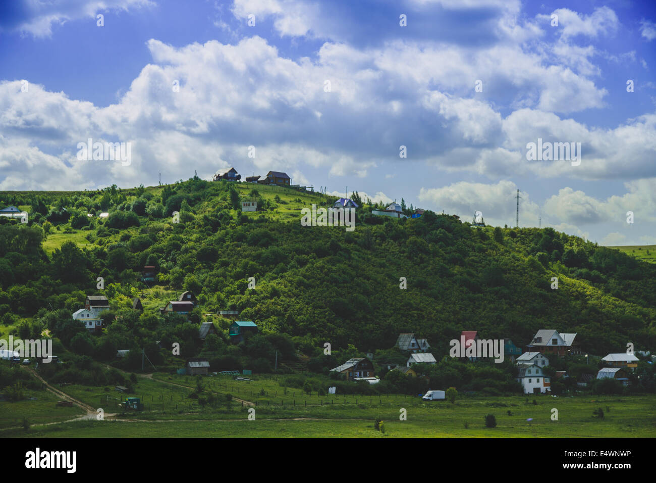Village in Russia Stock Photo - Alamy