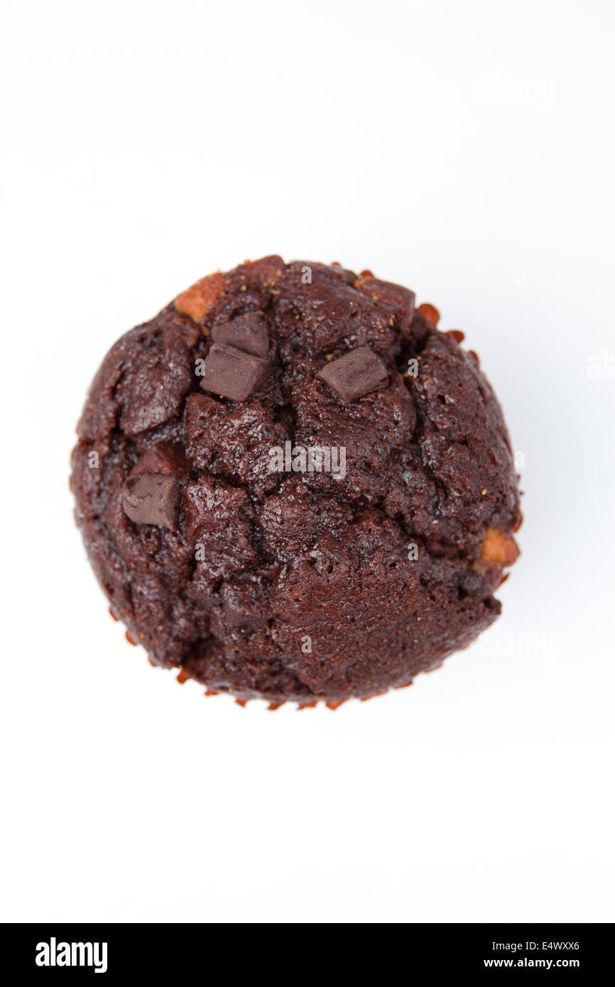 Extreme close up of a chocolate muffin Stock Photo - Alamy