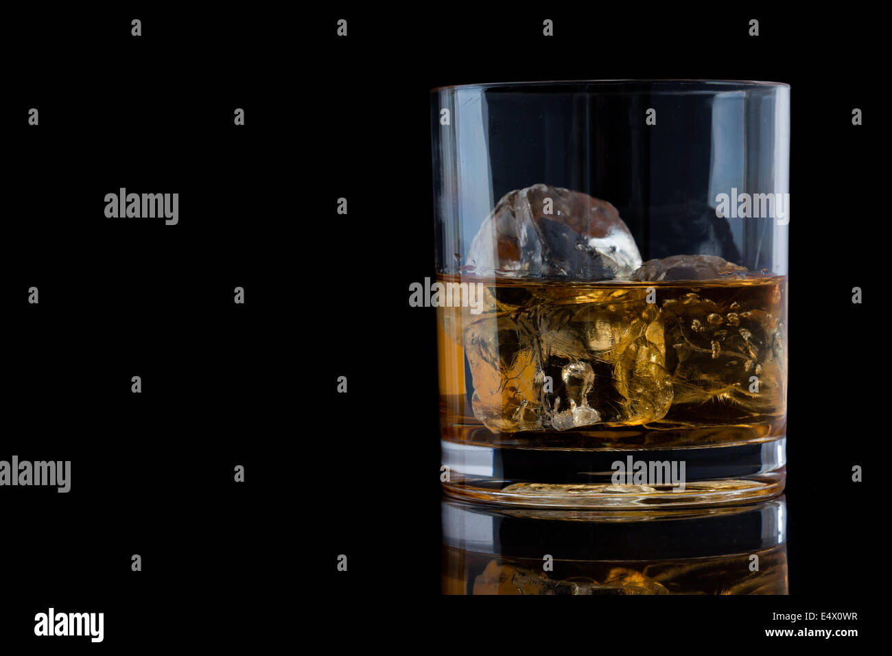 Tumbler glass with whiskey Stock Photo Alamy