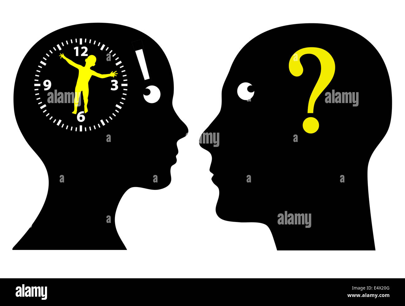 Biological Clock Ticking Stock Photo Alamy