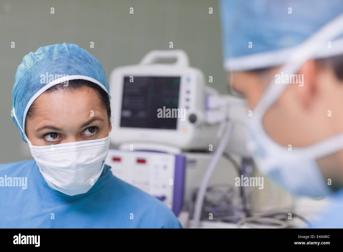 Hispanic nurse assistant hi-res stock photography and images - Alamy