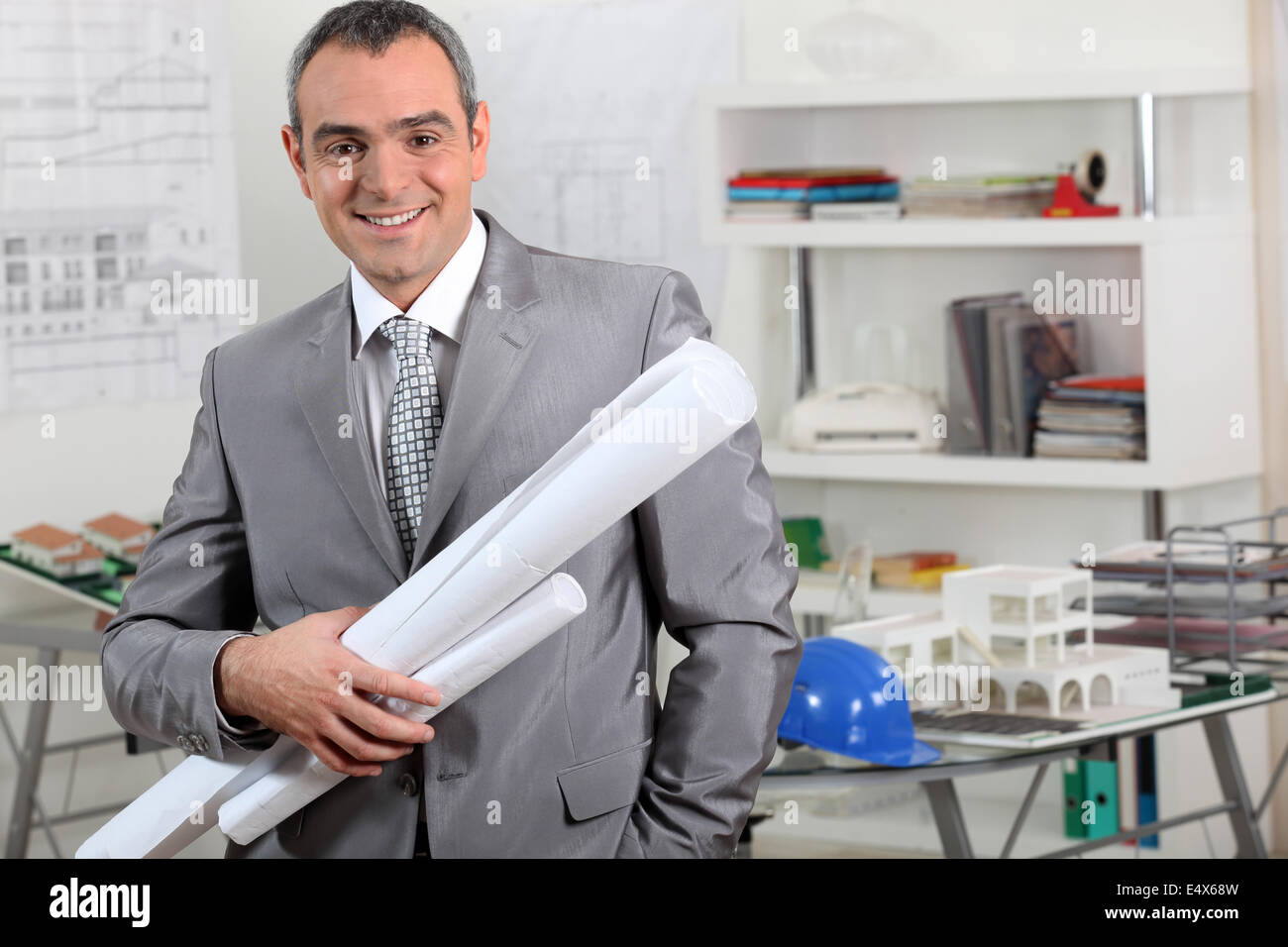 Architect's office Stock Photo Alamy