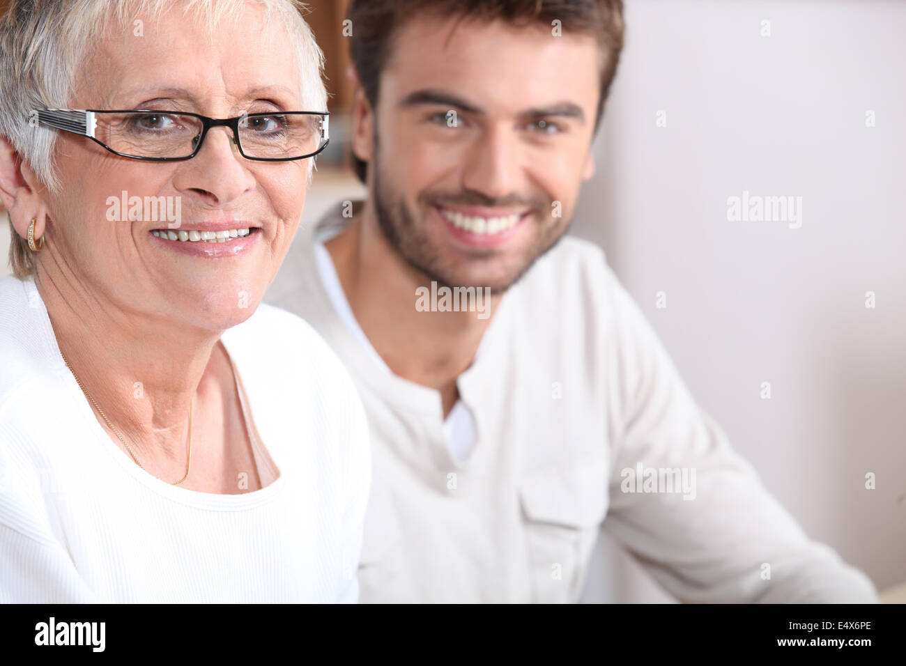 Older woman younger man relationship hi-res stock photography and images image picture