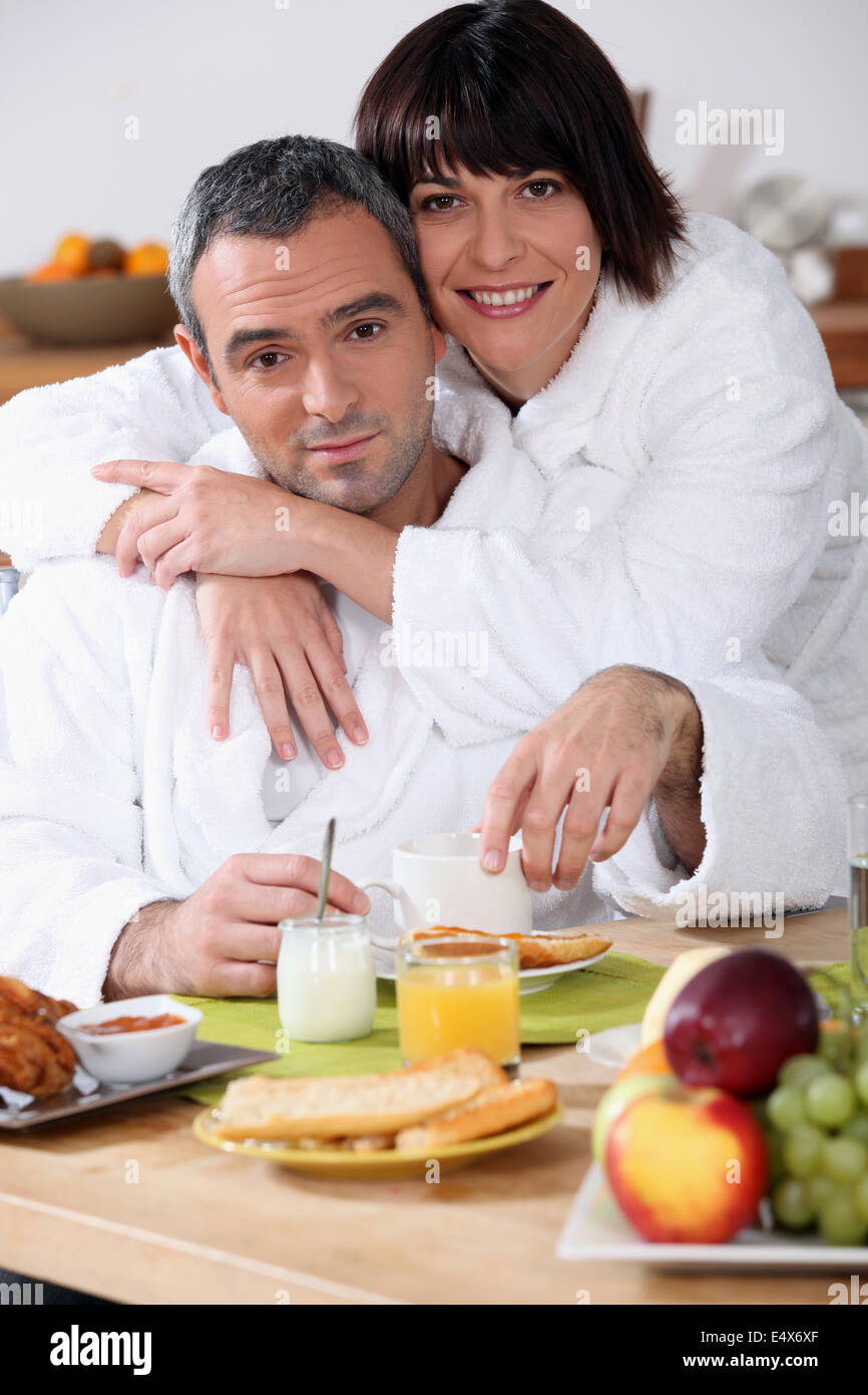 Bathrobes hi-res stock photography and images - Alamy