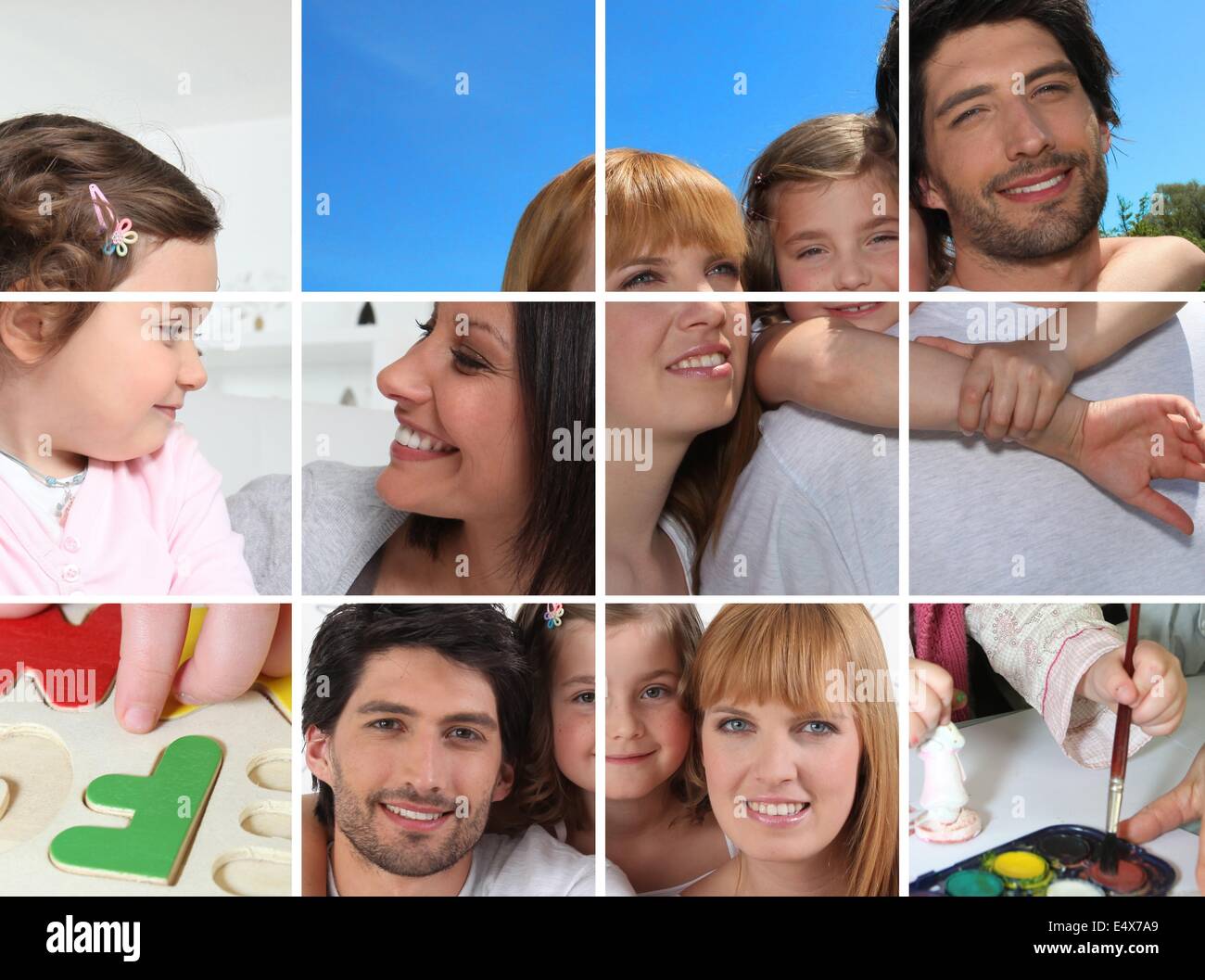 Images of family life Stock Photo