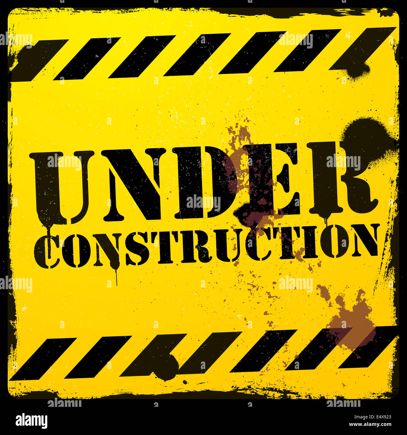 under construction Stock Photo