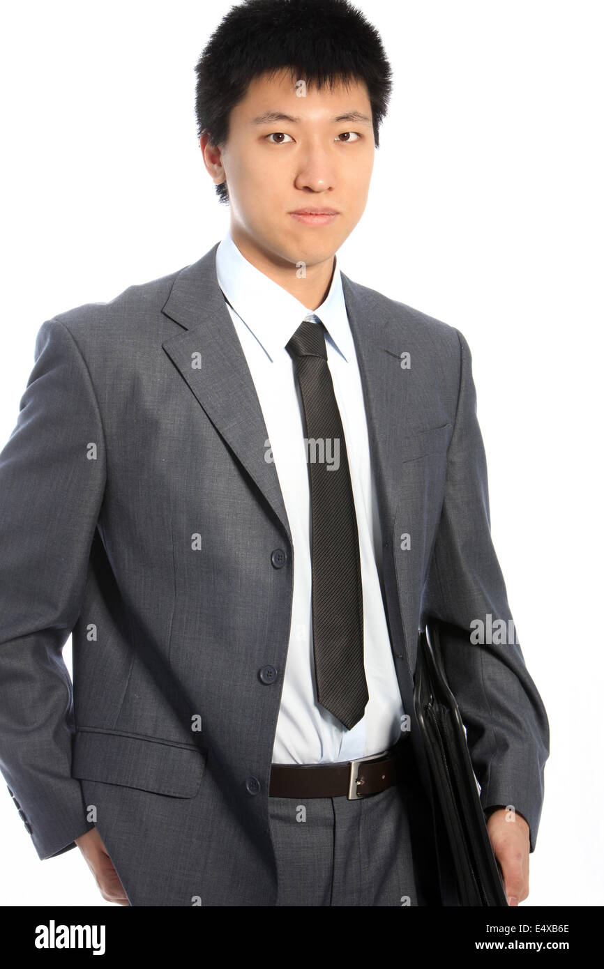 Asian young serious man hi-res stock photography and images - Alamy