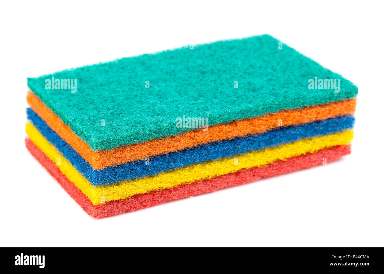 Cleaning sponges Stock Photo
