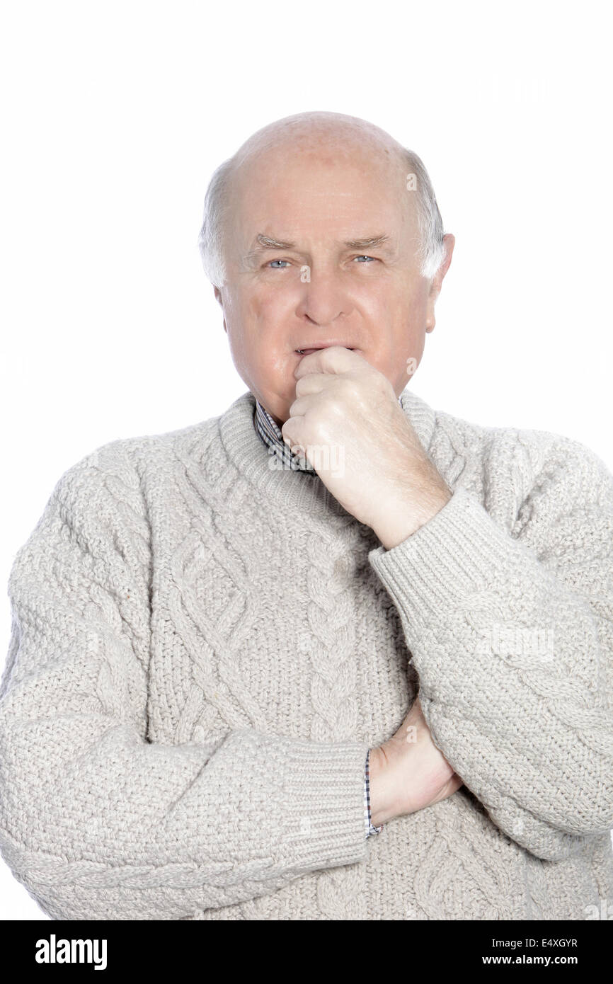 Old man reminiscing hires stock photography and images Alamy