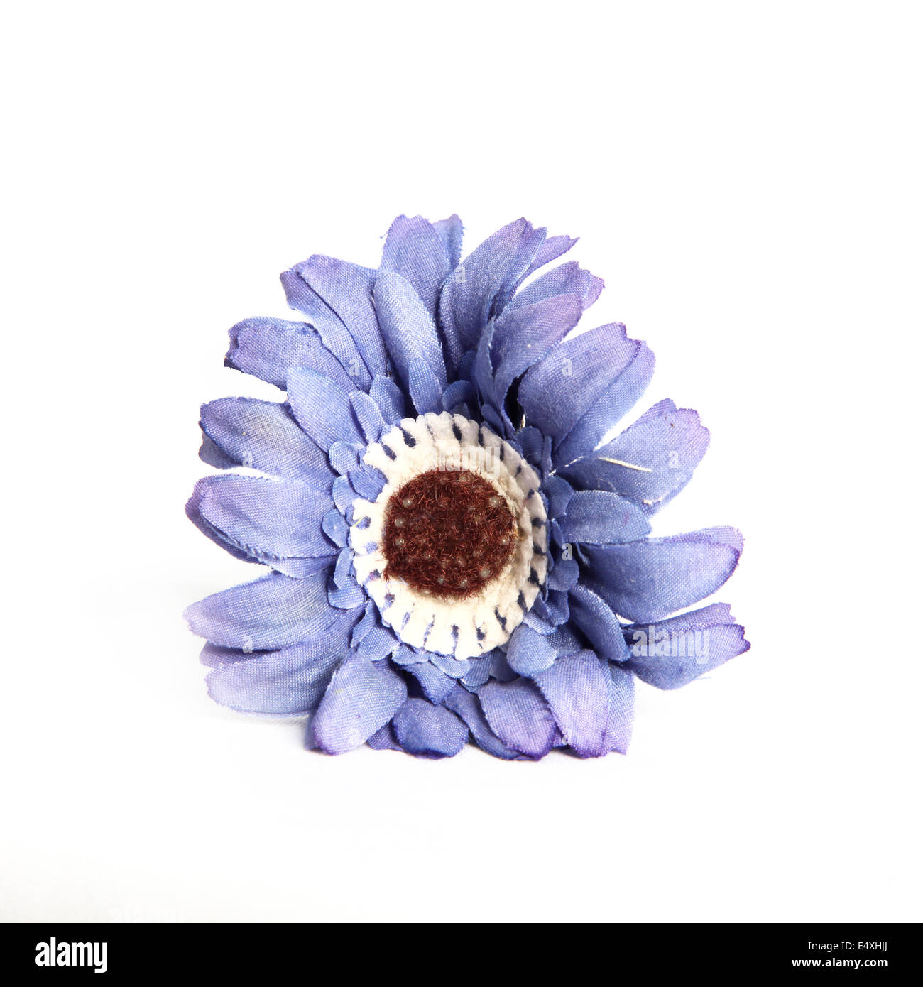 Decorative blue flower Stock Photo