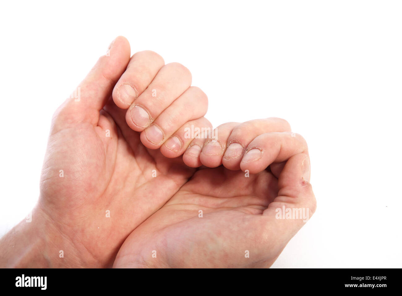 Human hands Stock Photo