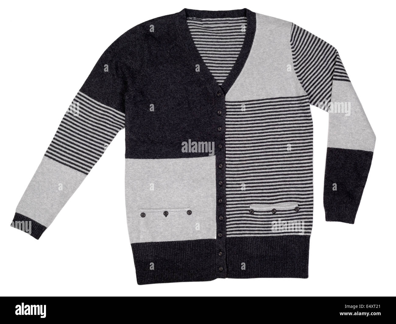 gray wool sweater Stock Photo - Alamy