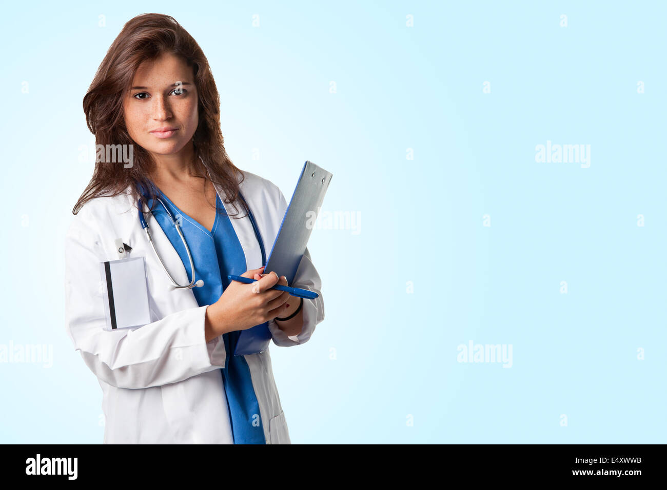 Caucasian female doctor hi-res stock photography and images - Alamy