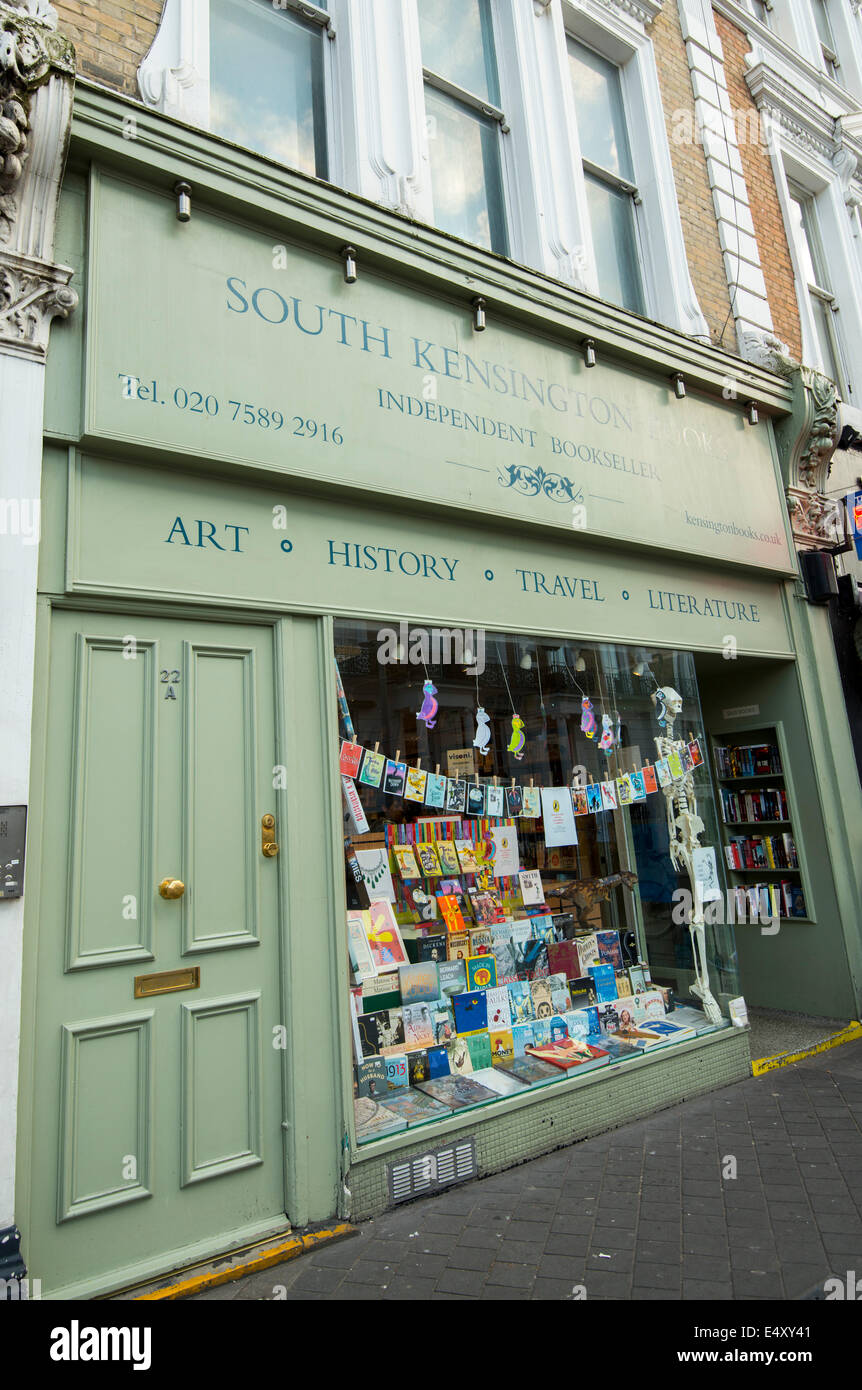 South Kensington Books in London England UK Stock Photo Alamy