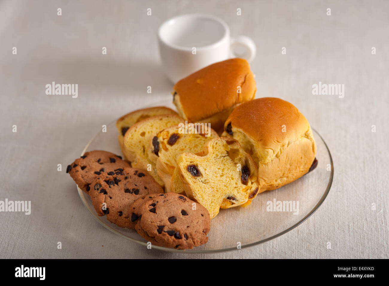 sweet bread and cookies Stock Photo Alamy