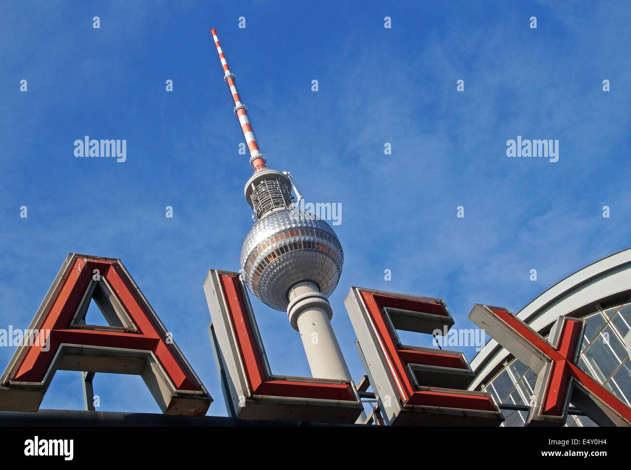 Alexanderplatz Berlin Germany Stock Photo