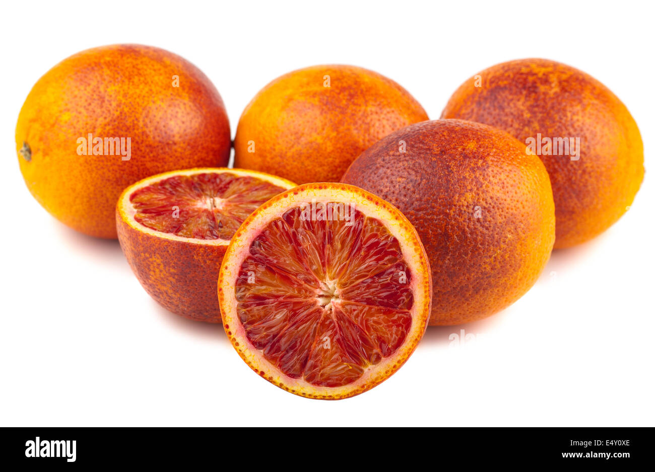 Blood red oranges Stock Photo Alamy