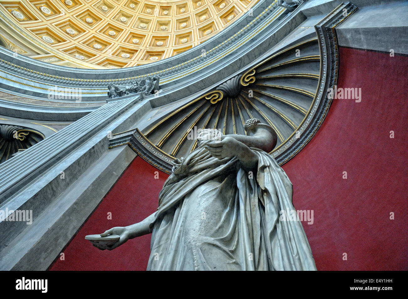 Sculptures in Vatican museum Stock Photo Alamy