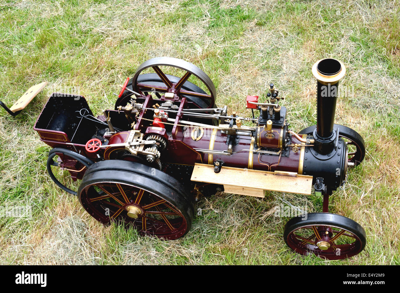 Steam Traction Engine Stock Photo Alamy