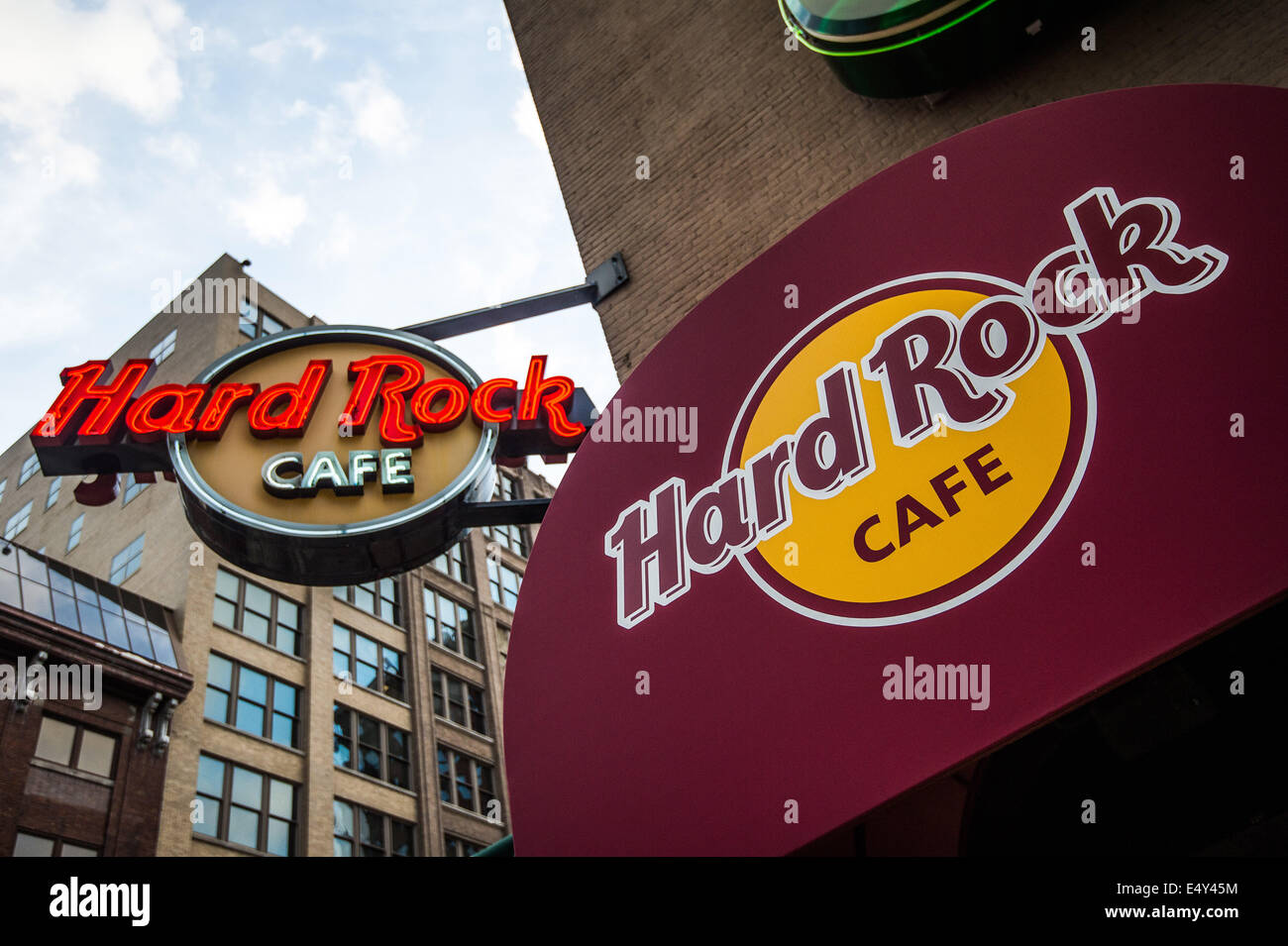 Hard Rock Cafe. Indianapolis, Indiana, USA Stock Photo Alamy