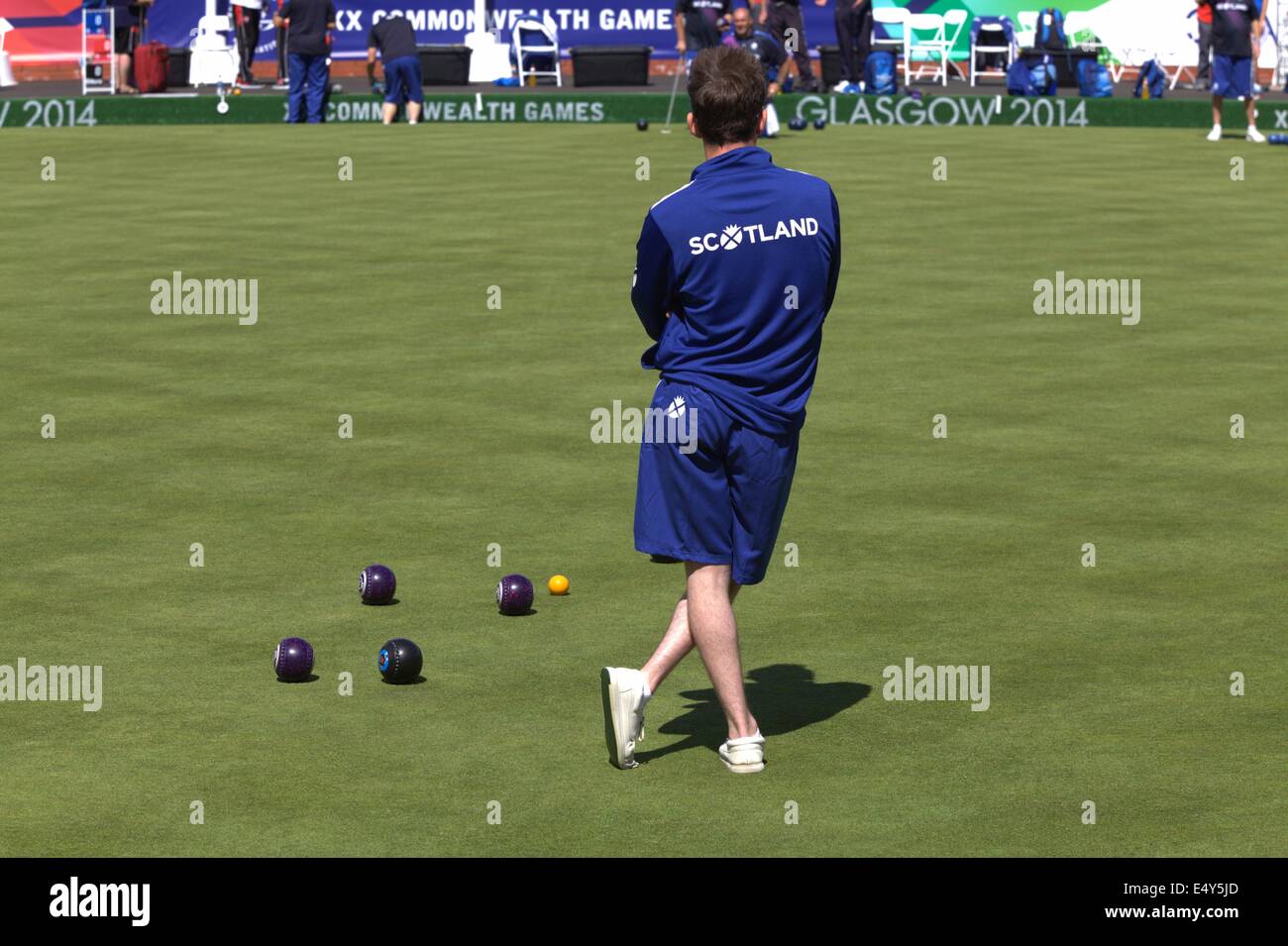 Kelvingrove Lawn Bowls Centre, Glasgow, Scotland, UK, Thursday, 17th