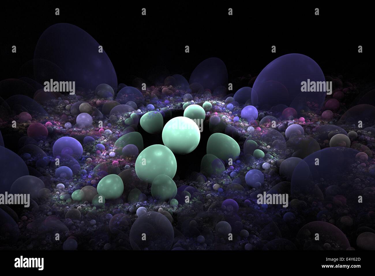 background from multi-colored full-spheres Stock Photo - Alamy