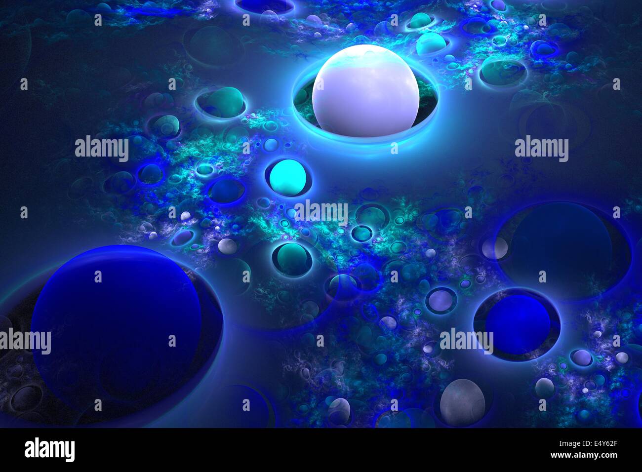 background from multi-colored full-spheres Stock Photo - Alamy