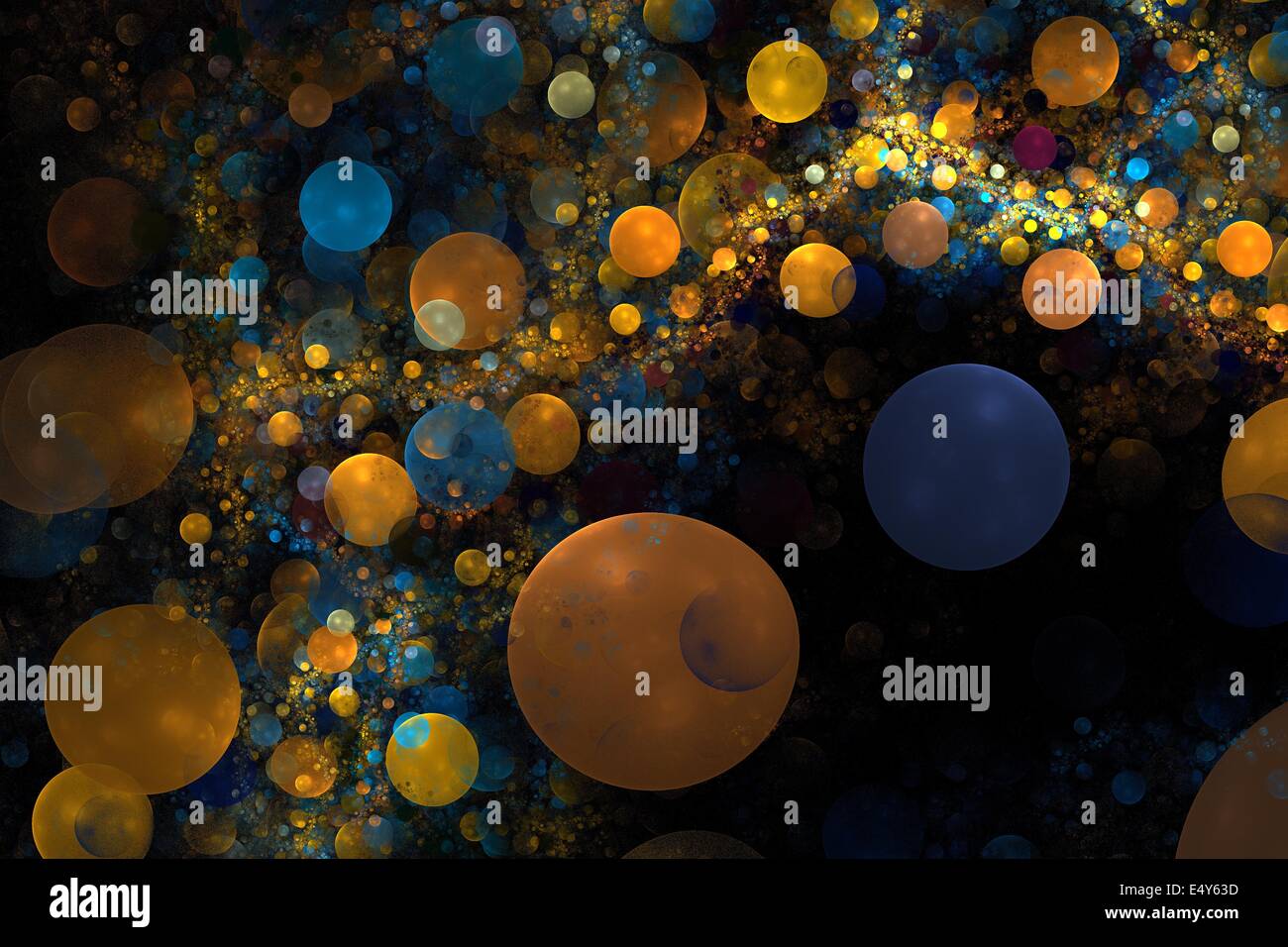 background from multi-colored full-spheres Stock Photo - Alamy