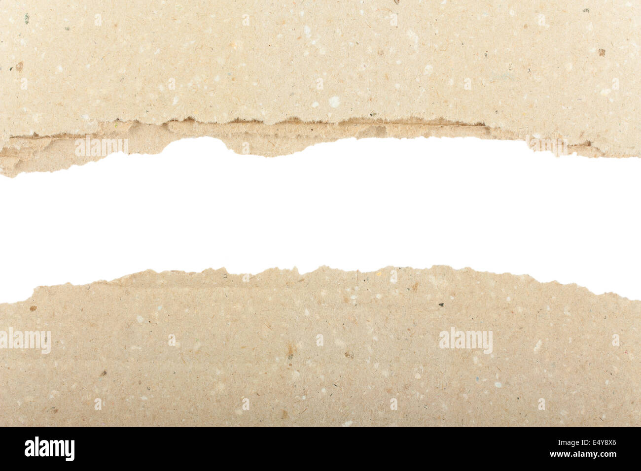 Torn brown paper Stock Photo - Alamy