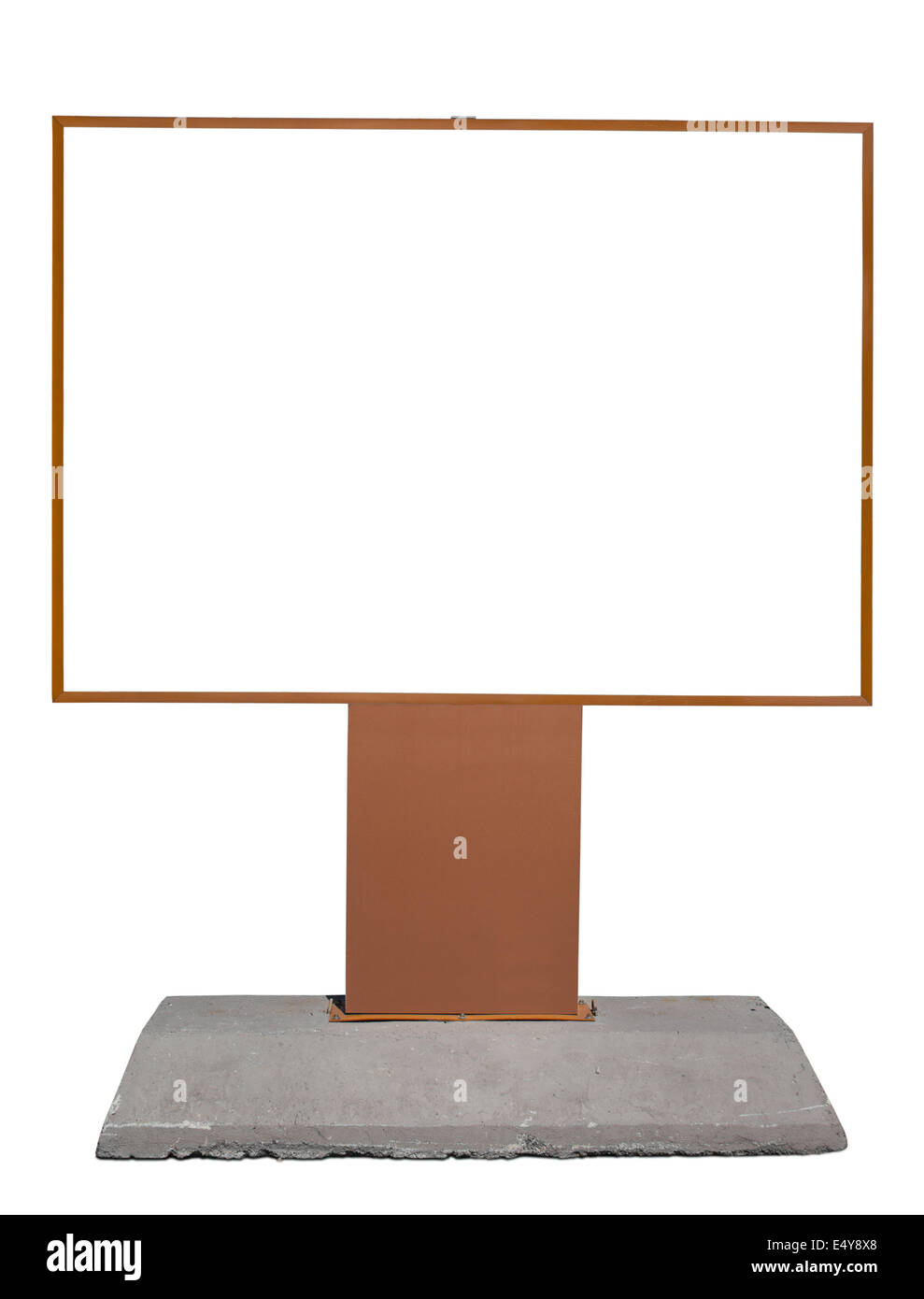 Empty billboard with copy space Stock Photo