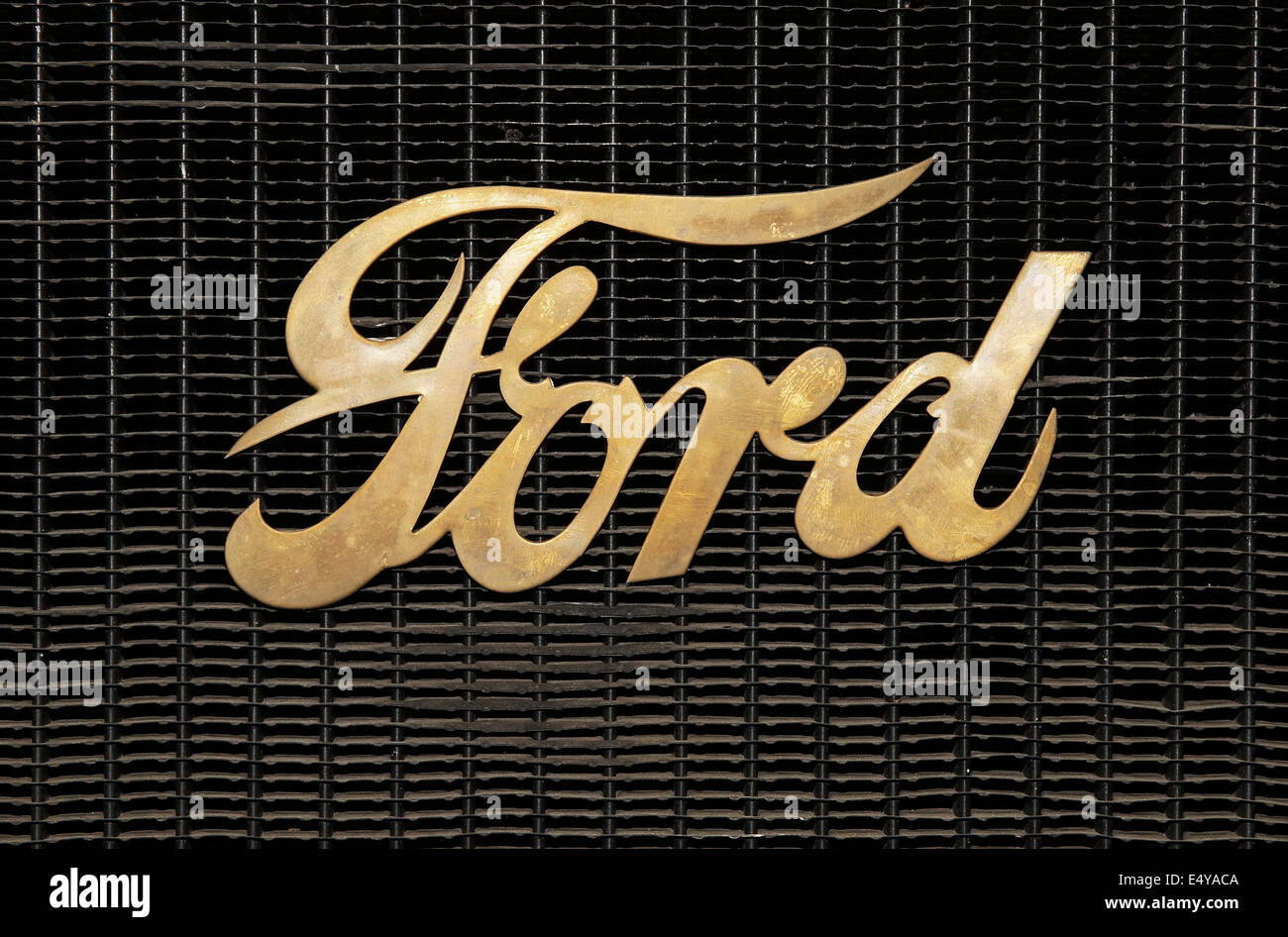 Automobile Logo Ford Stock Photo