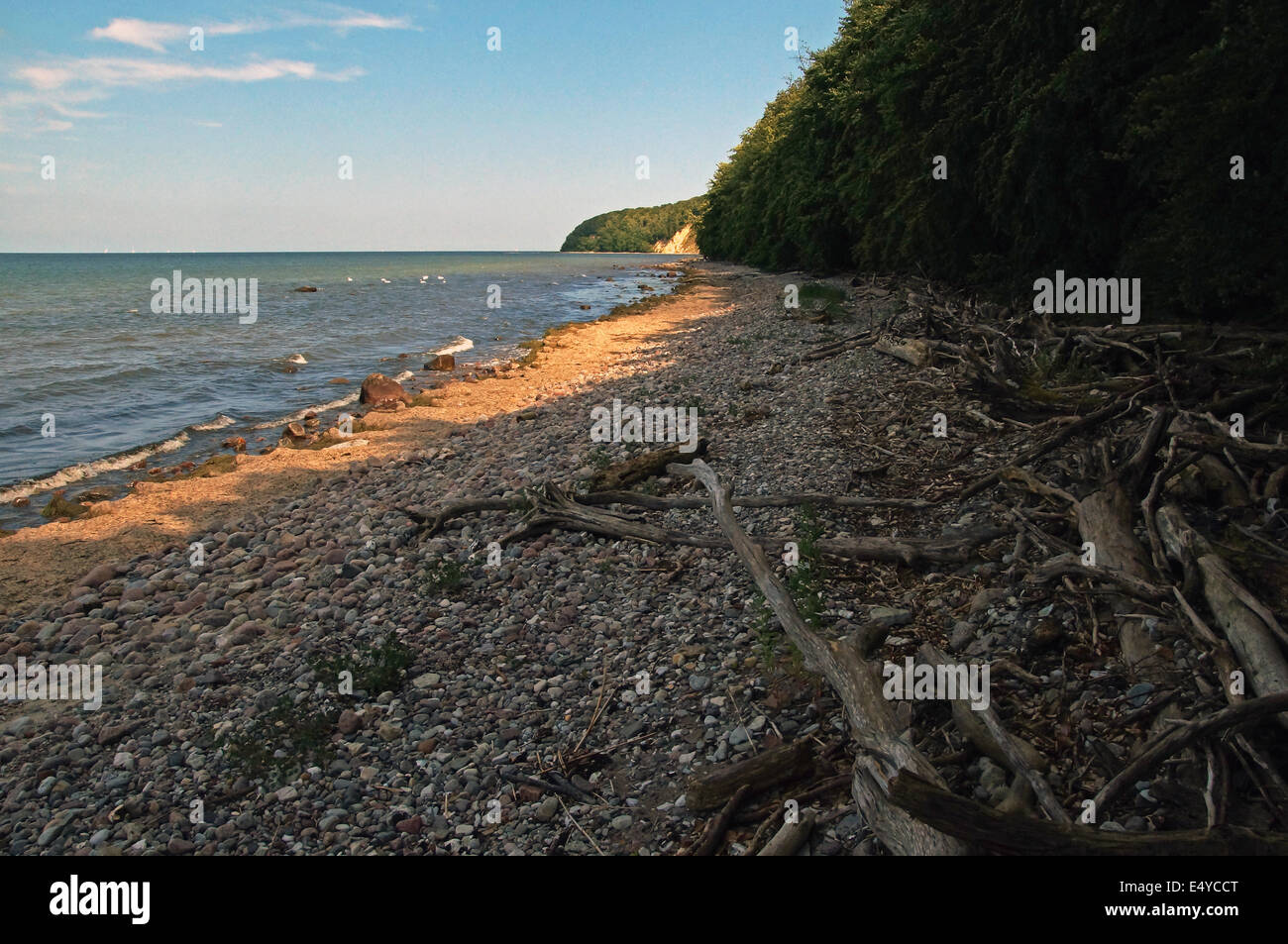 Baltic Sea beach Rugia Germany Stock Photo