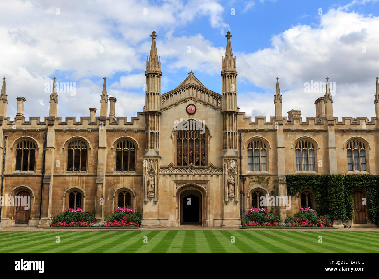 city of cambridge corpus christi college england uk gb Stock Photo