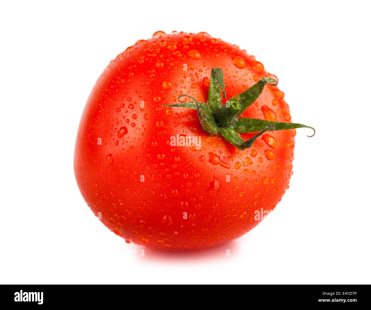 Ripe tomato Stock Photo
