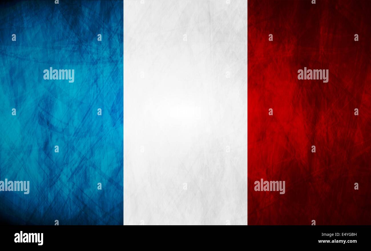 French flag illustration hi-res stock photography and images - Alamy