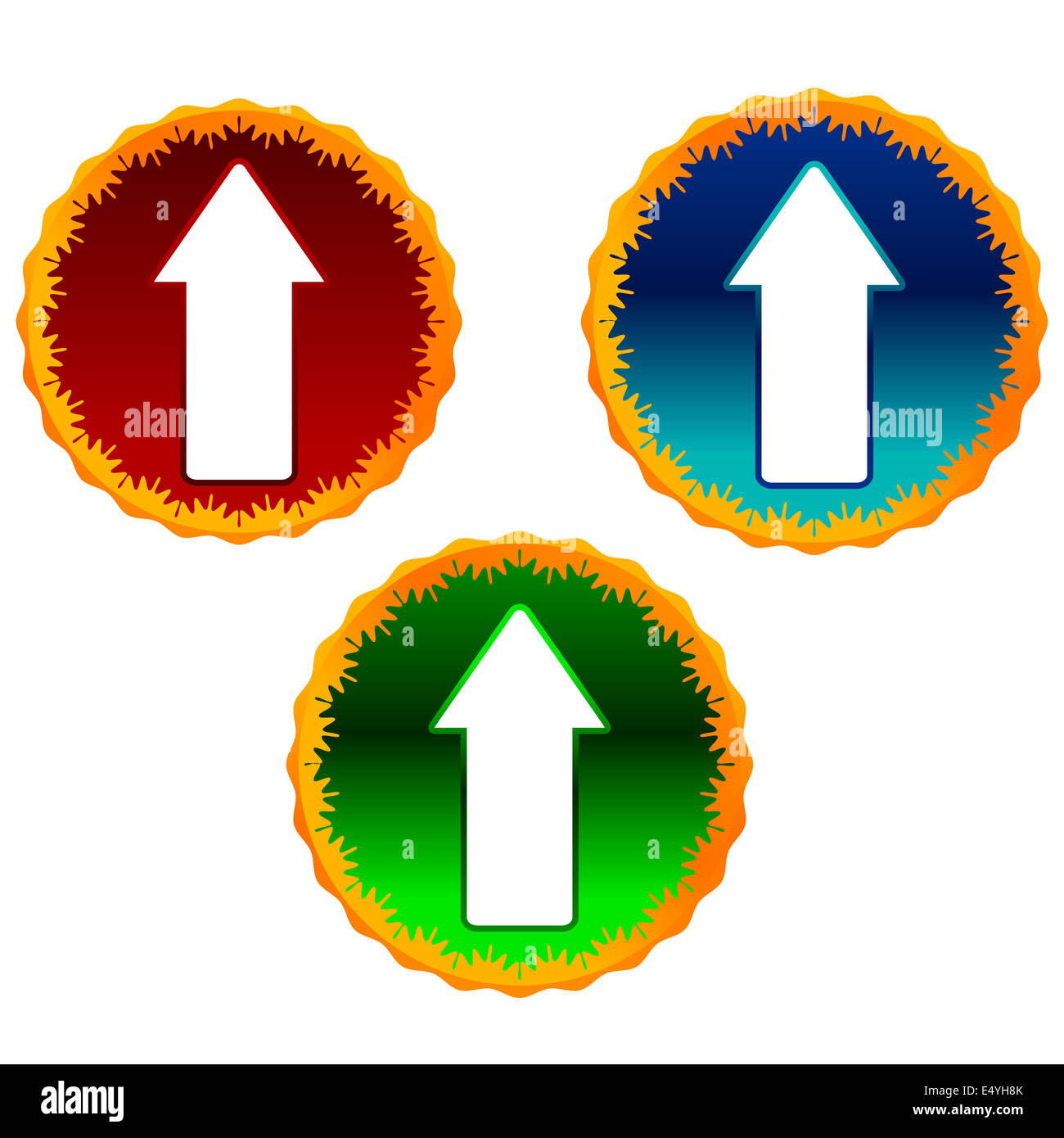 Arrows set hi-res stock photography and images - Alamy
