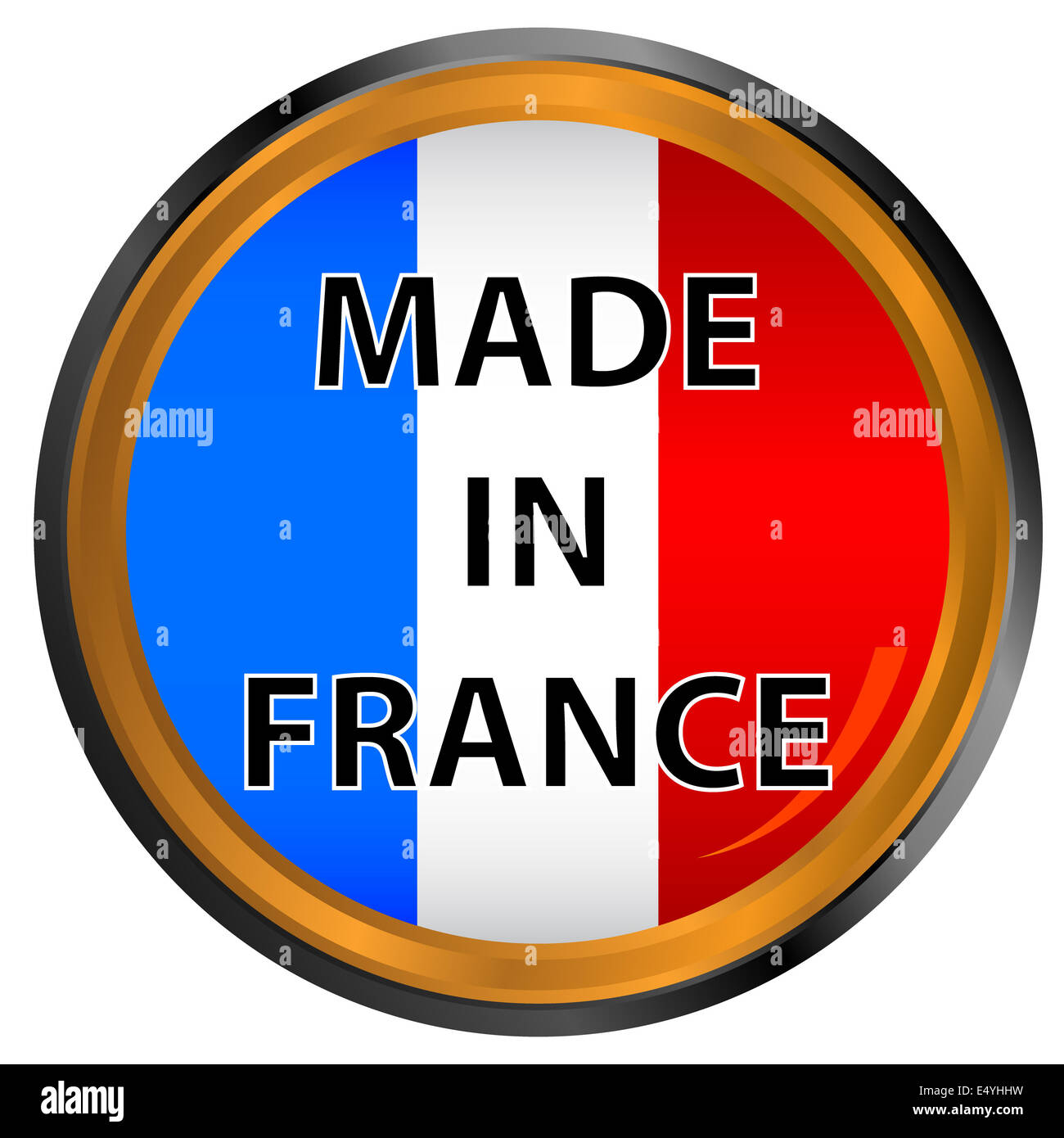 Made In France Icon Stock Photo Alamy