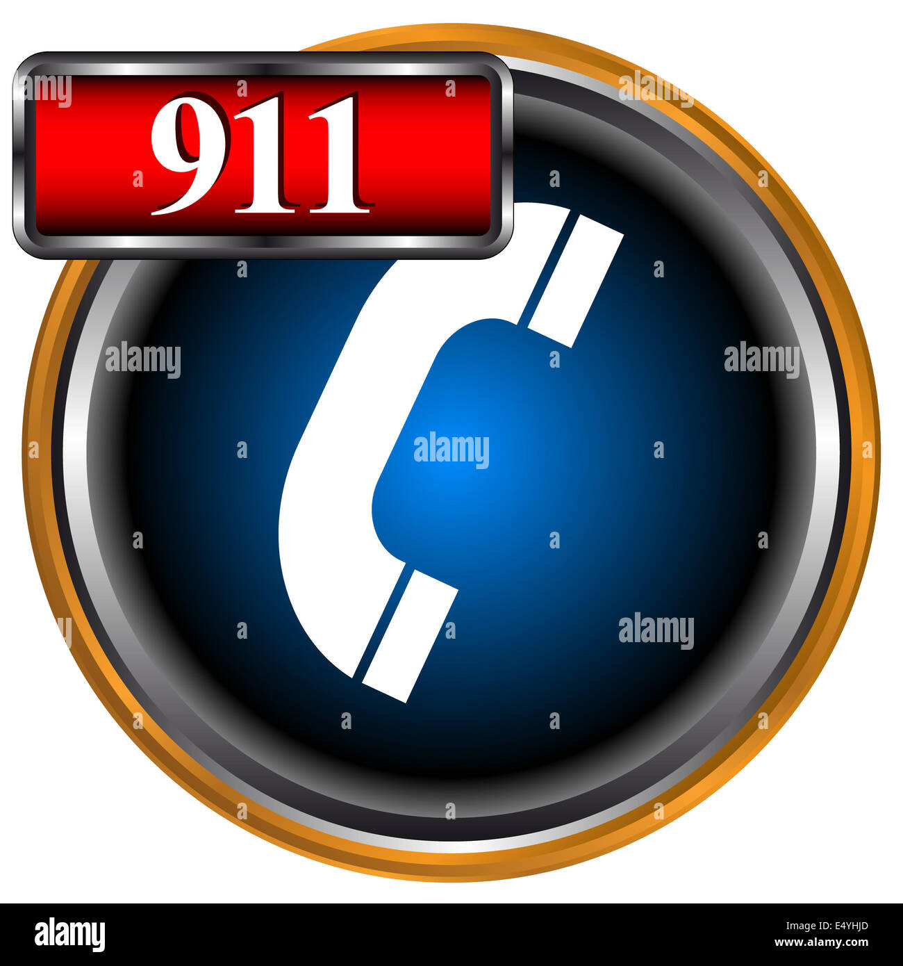 911 emergency cut out stock images pictures alamy